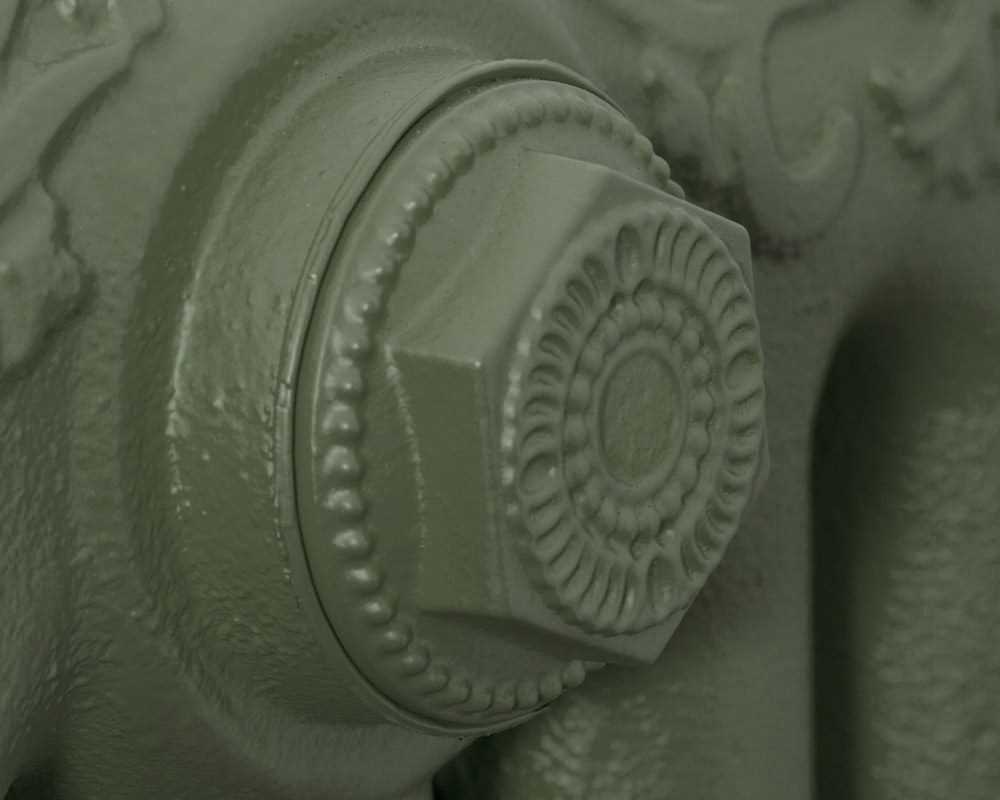 cast iron radiator decorative end cap