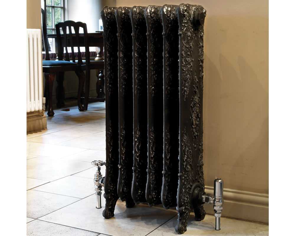 Verona cast iron radiator in highlight finish