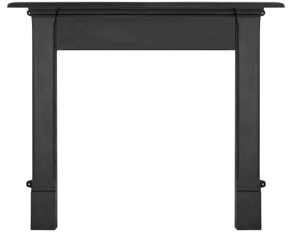 Alice fireplace surround in black