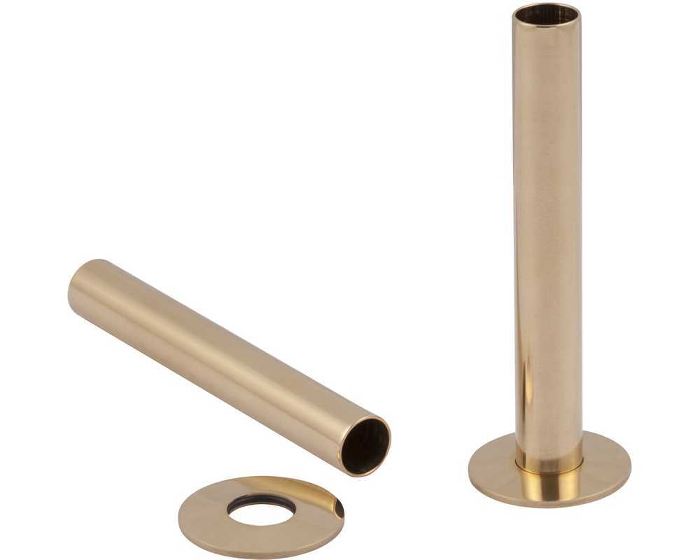 brass radiator pipe shroud/sleeves